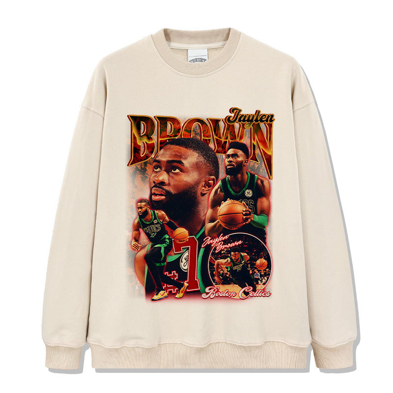 Jaylen Brown Sweatshirt NBA 2024 Style001 T-Shirts, Hoodie | CoreVibeTees.com (Image 3)