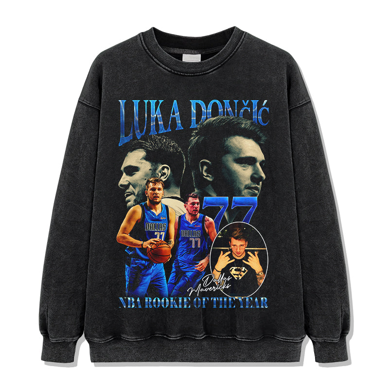 Luka DonÄiÄ‡ Sweatshirt NBA 2024 Style002 T-Shirts, Hoodie | CoreVibeTees.com (Image 3)