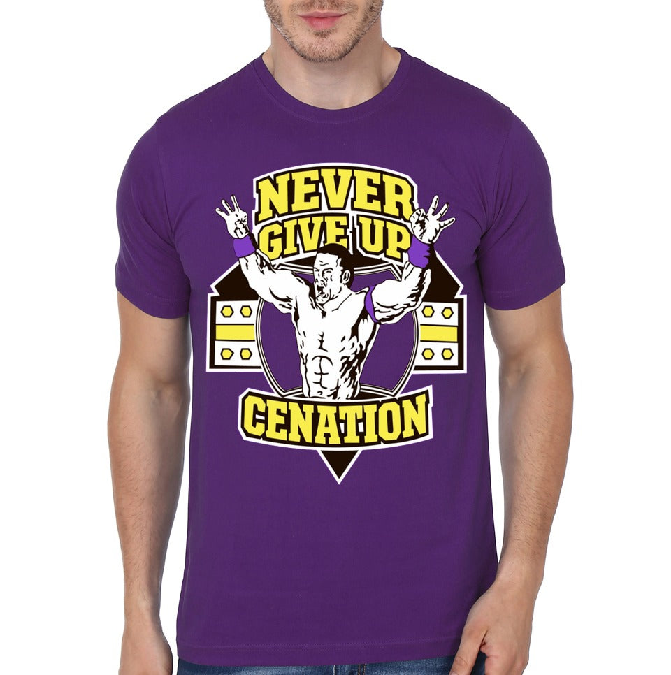 Never Give Up Purple T-Shirt Hoodie, Sweatshirt | CoreVibeTees.com