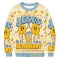 Jesus He Be Makin Lemonade Ugly Christmas Sweater