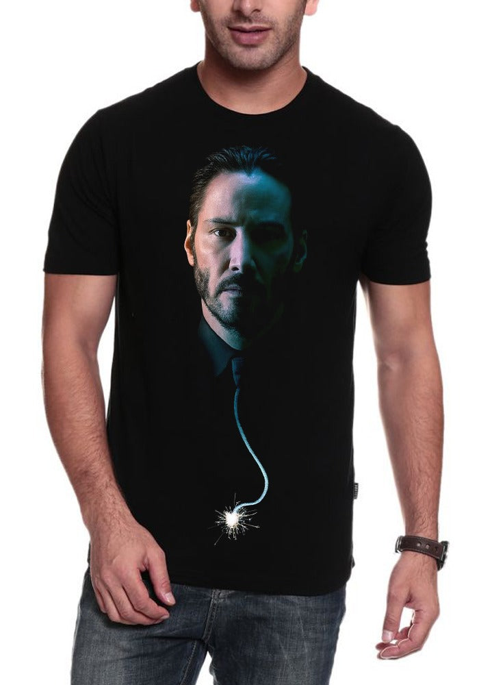 John Wick Black Half Sleeve T-Shirt Style007 Hoodie, Sweatshirt | CoreVibeTees.com
