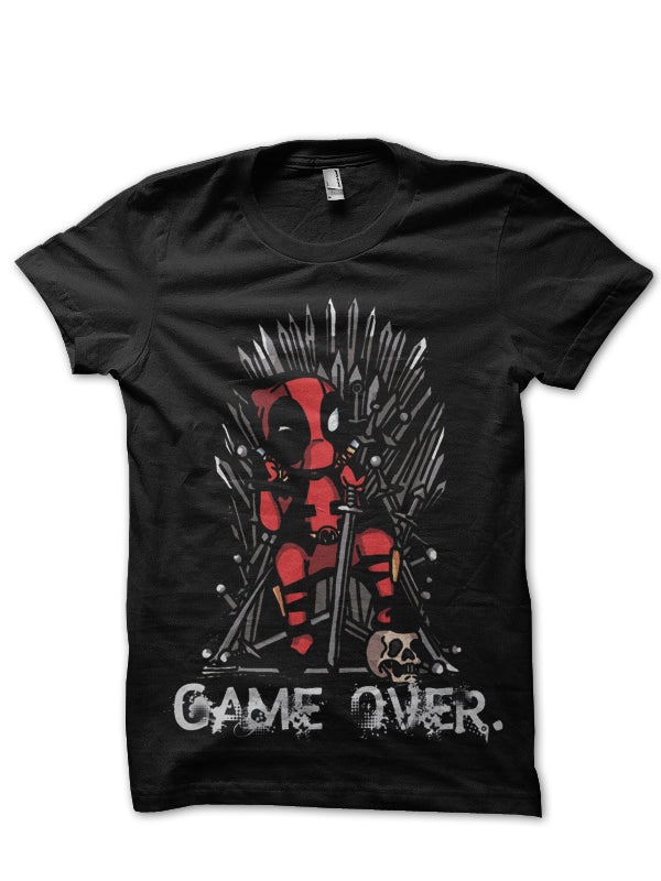 Game Over Black Tee Hoodie, Sweatshirt | CoreVibeTees.com