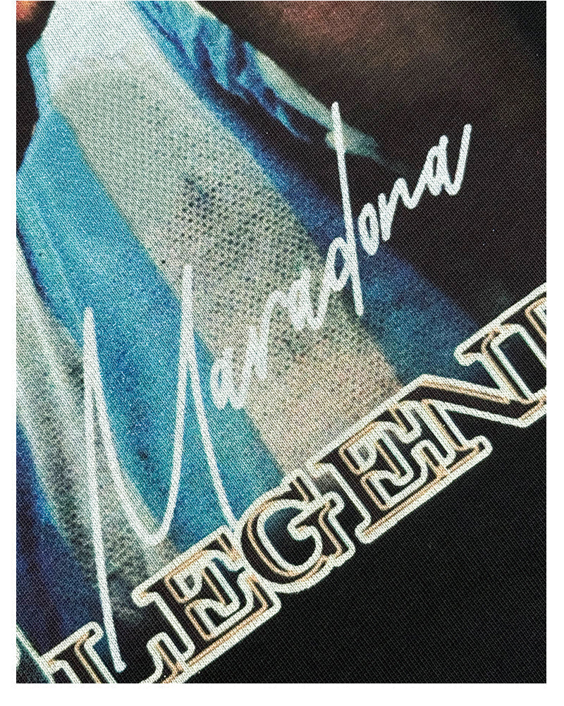 Diego Maradona â€œSignatureâ€ Hoodie Style001 T-Shirts, Sweatshirt | CoreVibeTees.com (Image 4)