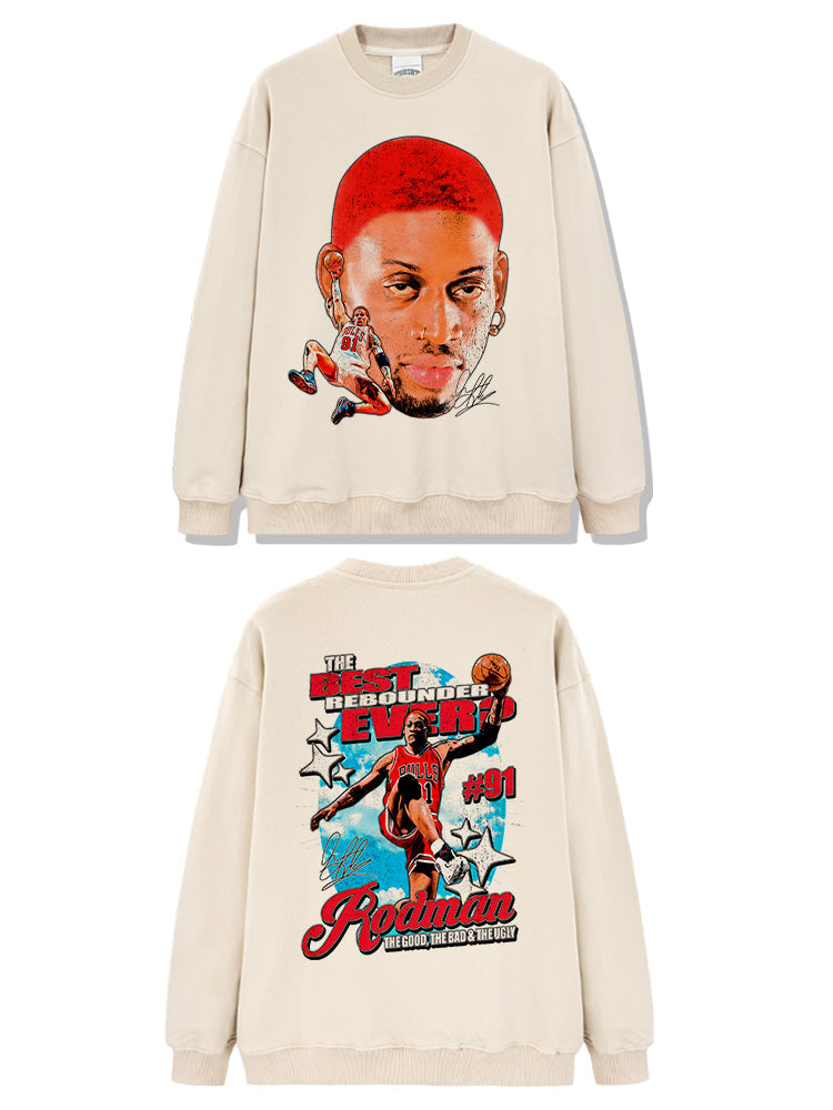 Dennis Rodman HOODIE NBA 2024 T-Shirts, Sweatshirt | CoreVibeTees.com (Image 3)
