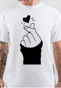 Finger Heart T-Shirt Hoodie, Sweatshirt | CoreVibeTees.com