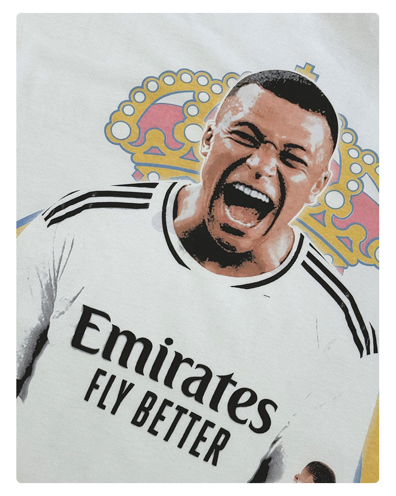 Kylian  MbappÃ© Real Madrid "Signature" Hoodie T-Shirts, Sweatshirt | CoreVibeTees.com (Image 3)