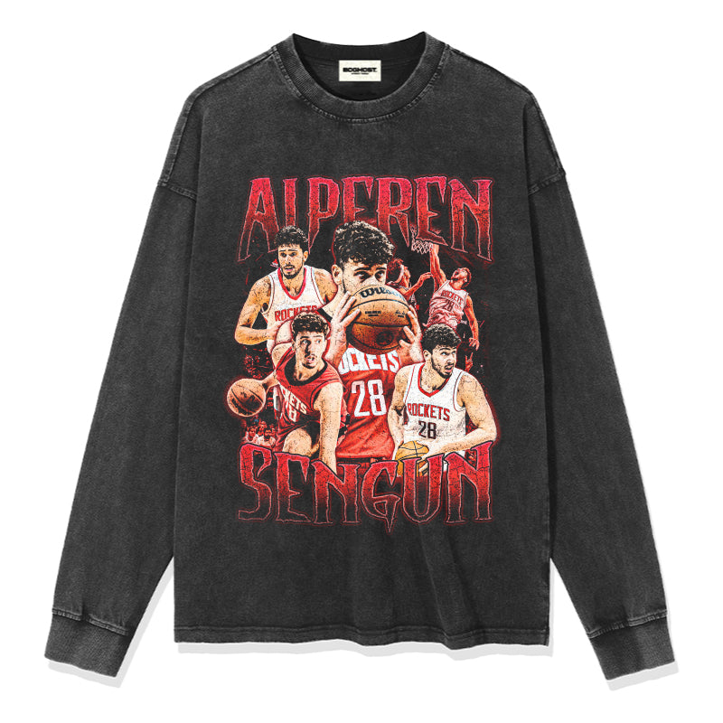Alperen Sengun Sweatshirt NBA 2024 T-Shirts, Hoodie | CoreVibeTees.com (Image 1)