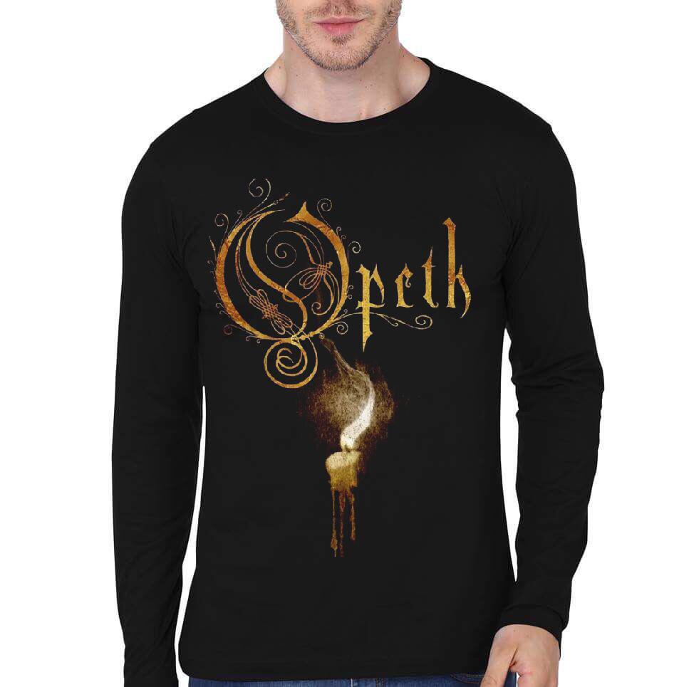 Opeth Full Sleeve Black T-Shirt Hoodie, Sweatshirt | CoreVibeTees.com