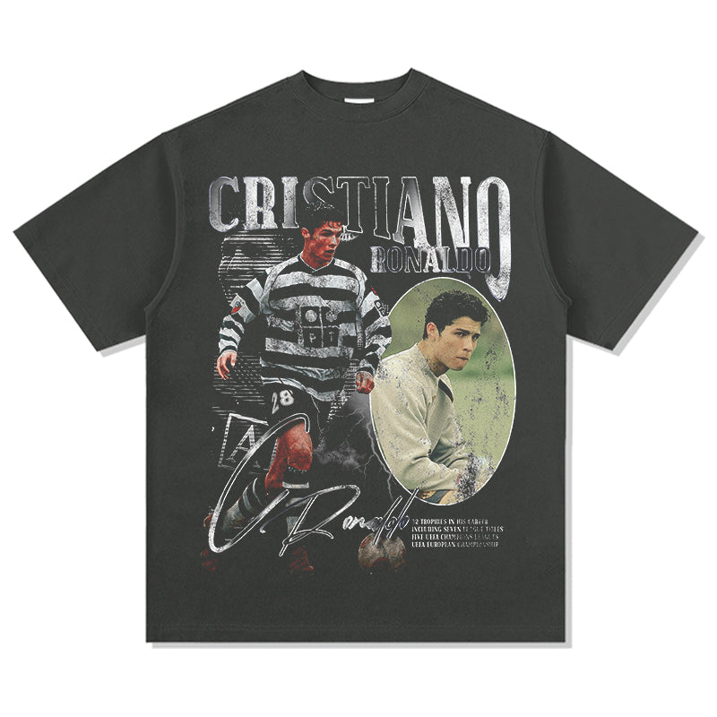 Cristiano Ronaldo "Signature" Tee Style001 Hoodie, Sweatshirt | CoreVibeTees.com (Image 2)