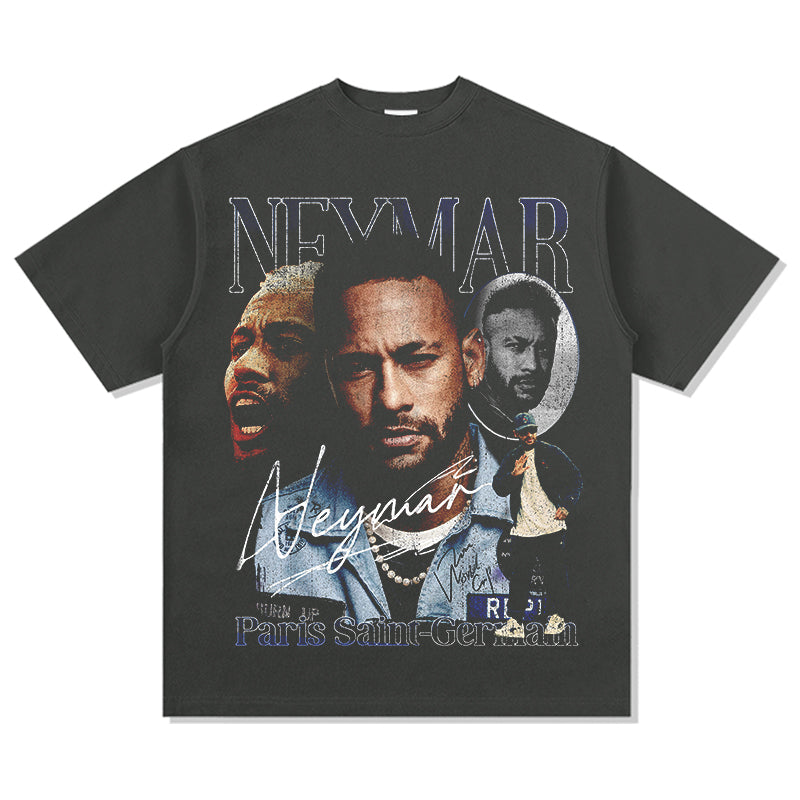 Neymar â€œSignatureâ€ Tee Hoodie, Sweatshirt | CoreVibeTees.com (Image 2)