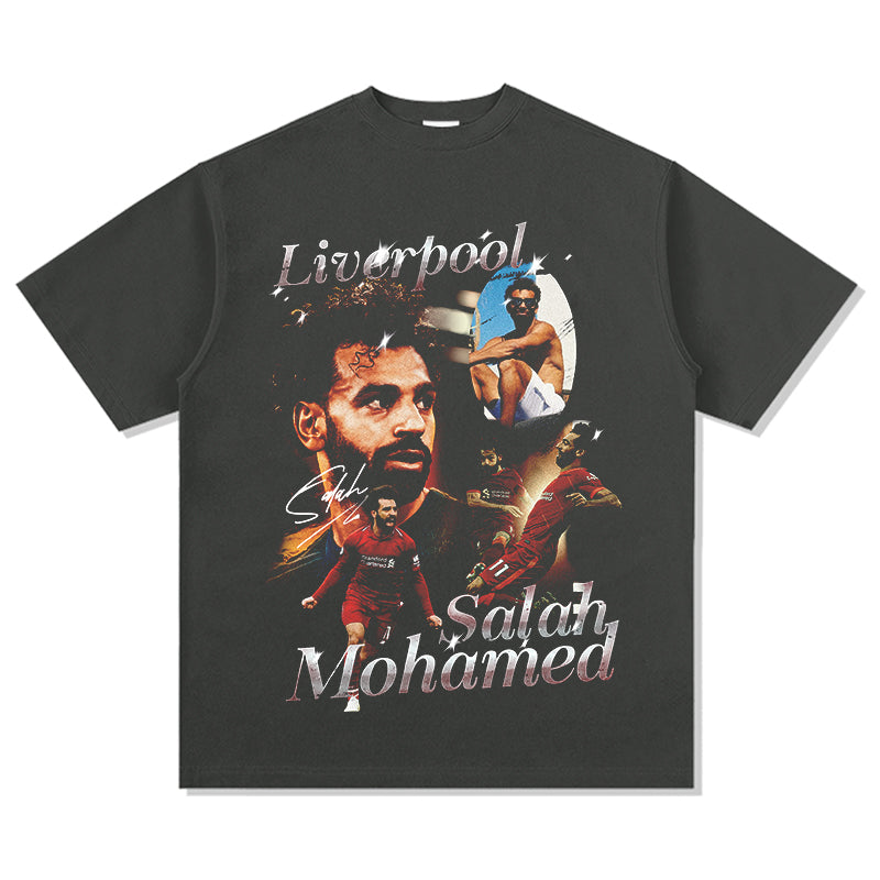 Liverpool "Mohamed salah" Tee Hoodie, Sweatshirt | CoreVibeTees.com (Image 2)