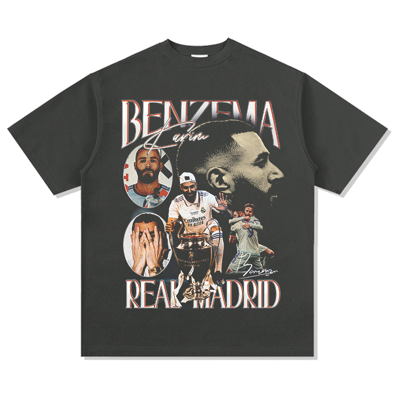 karim Benzema â€œSignatureâ€ Tee Hoodie, Sweatshirt | CoreVibeTees.com (Image 2)
