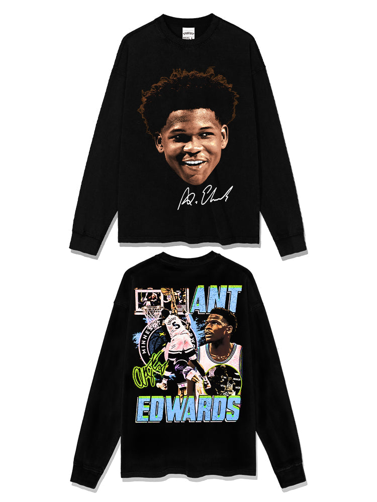 Anthony Edwards Sweatshirt NBA 2024 Style001 T-Shirts, Hoodie | CoreVibeTees.com (Image 5)
