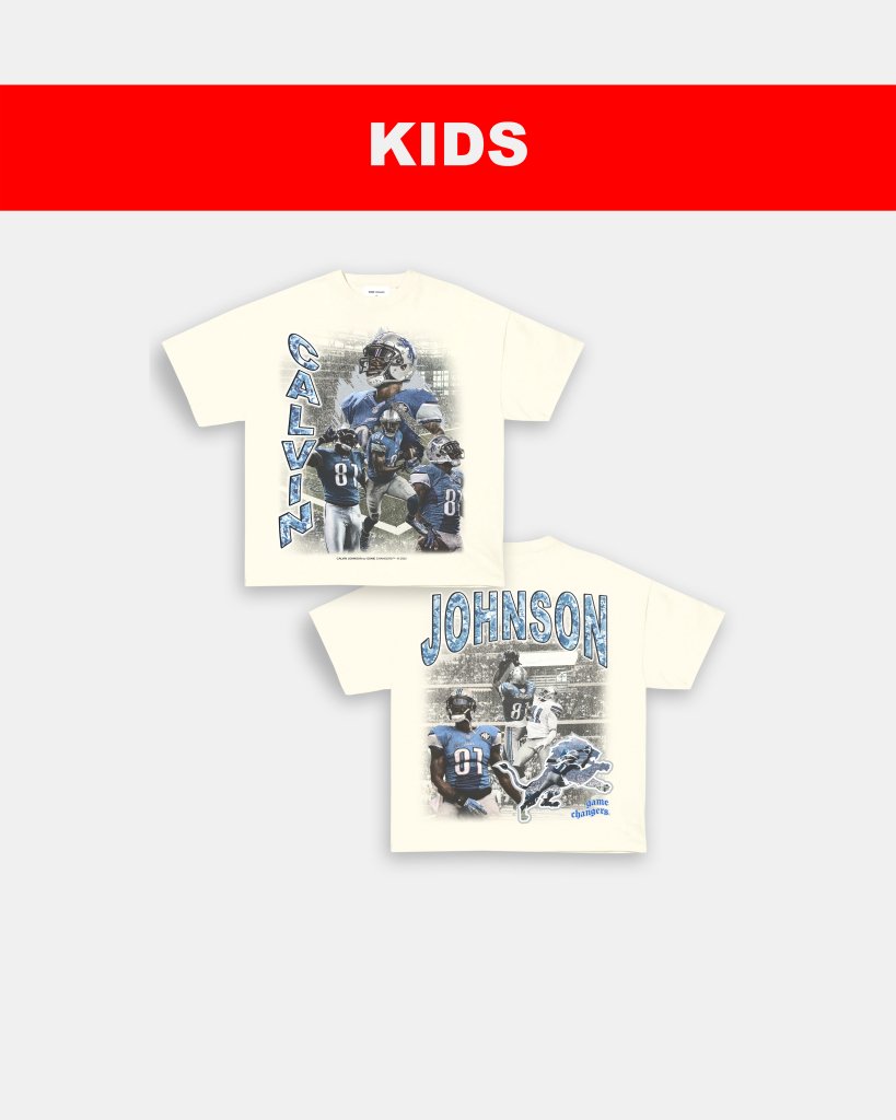CALVIN JOHNSON - KIDS TEE [DS] Hoodie, Sweatshirt | CoreVibeTees.com (Image 4)