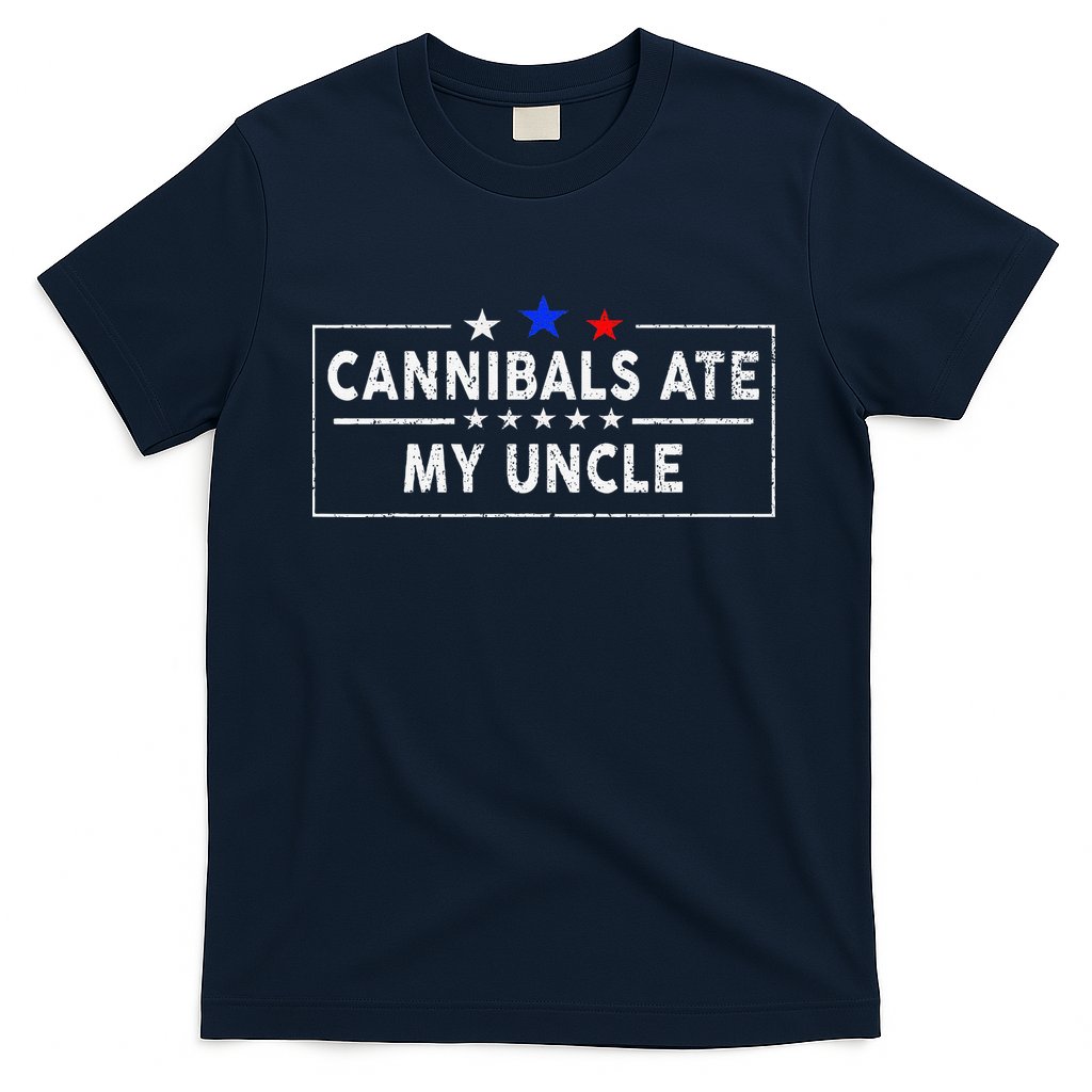 Cannibals Ate My Uncle Joe Biden Saying Funny Trump 2024 T-Shirt Hoodie, Sweatshirt | CoreVibeTees.com