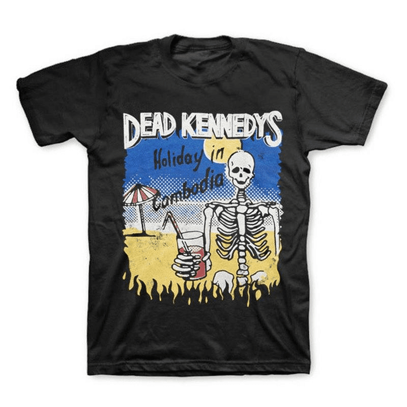 Dead Kennedys Holiday in Cambodia T-Shirt Hoodie, Sweatshirt | CoreVibeTees.com