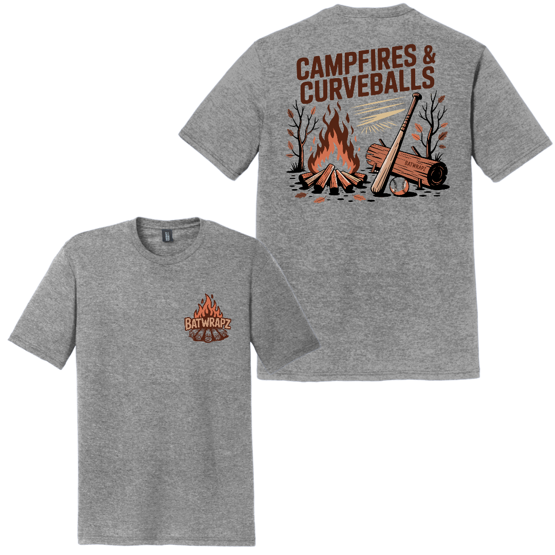 BatWrapz Baseball Fall Camp Youth T-Shirt - Grey Hoodie, Sweatshirt | CoreVibeTees.com (Image 1)