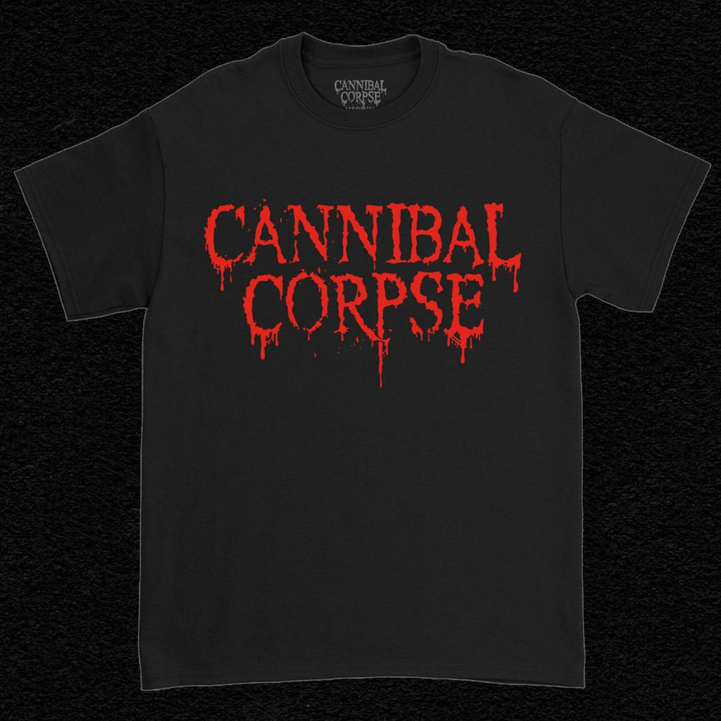 Cannibal Corpse Logo T-Shirt (Black) Hoodie, Sweatshirt | CoreVibeTees.com (Image 1)