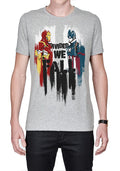 Captain Vs Tony Grey T-Shirt Hoodie, Sweatshirt | CoreVibeTees.com