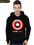 Captain Canada Black Hoodie T-Shirts, Sweatshirt | CoreVibeTees.com