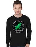Capricon Black Full Sleeve T-Shirt Hoodie, Sweatshirt | CoreVibeTees.com