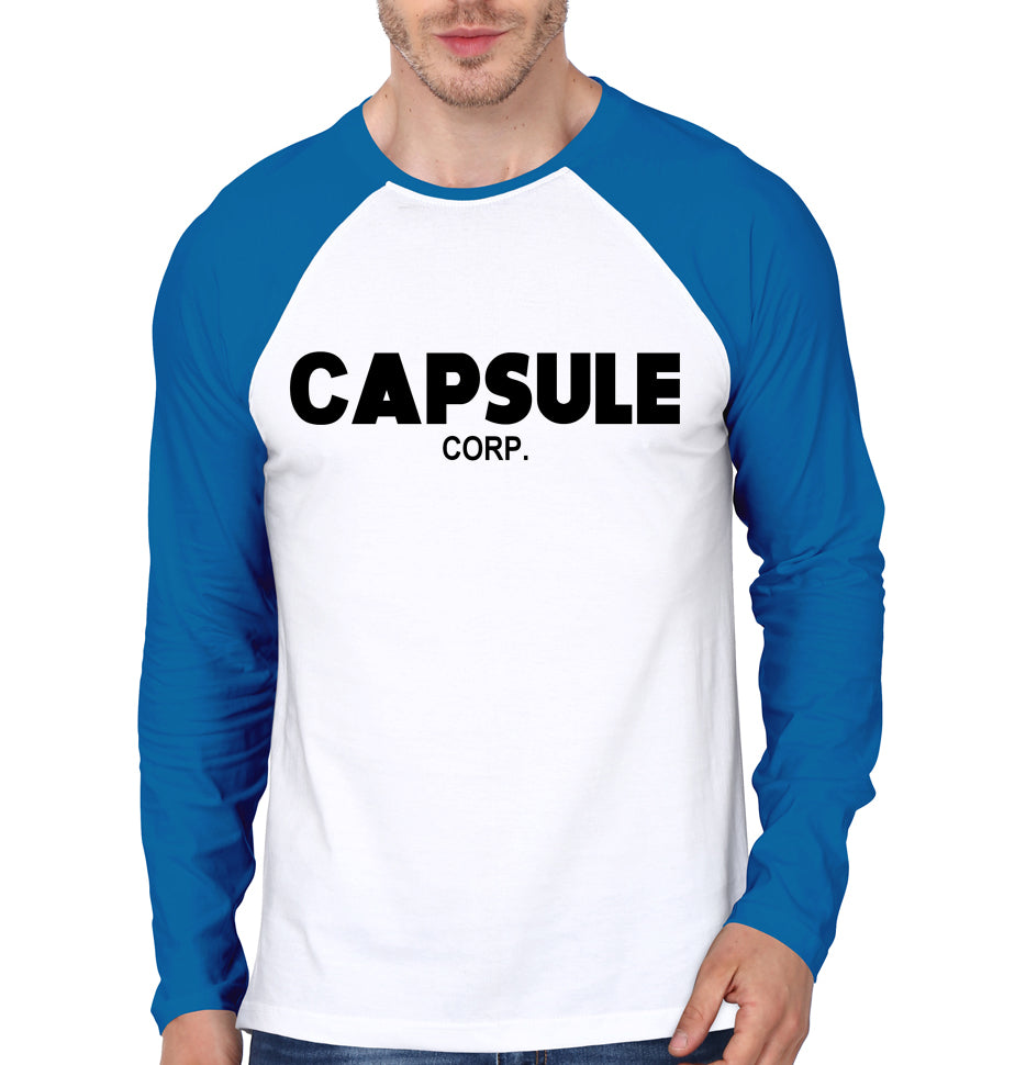 Capsule Corp Raglan T-Shirt Hoodie, Sweatshirt | CoreVibeTees.com
