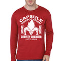 Gravity Chamber DBZ Red Full Sleeve Tee Hoodie, Sweatshirt | CoreVibeTees.com