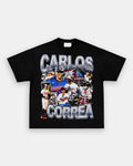 CARLOS CORREA TEE Hoodie, Sweatshirt | CoreVibeTees.com (Image 1)