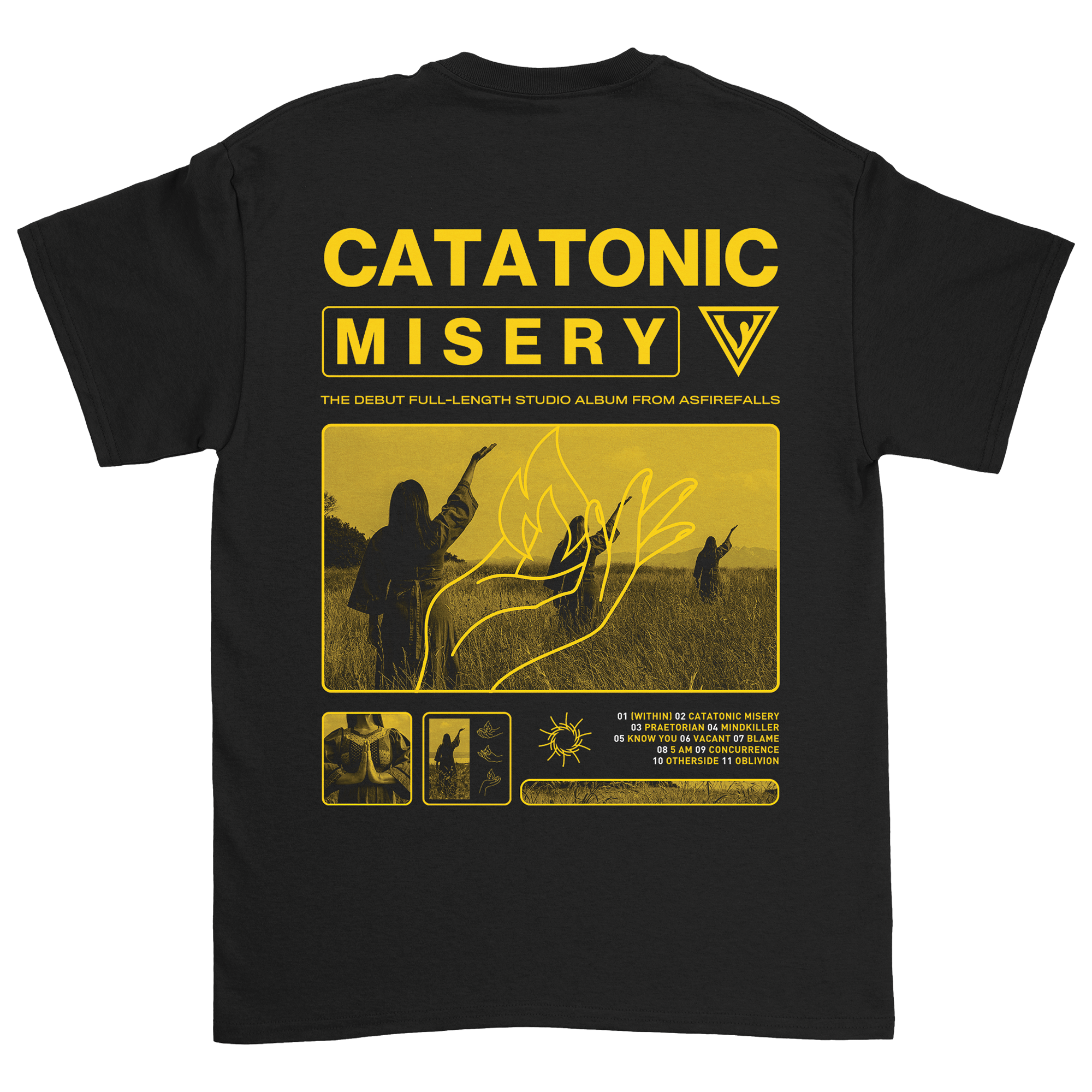 AsFireFalls - Misery T-Shirt Hoodie, Sweatshirt | CoreVibeTees.com (Image 3)