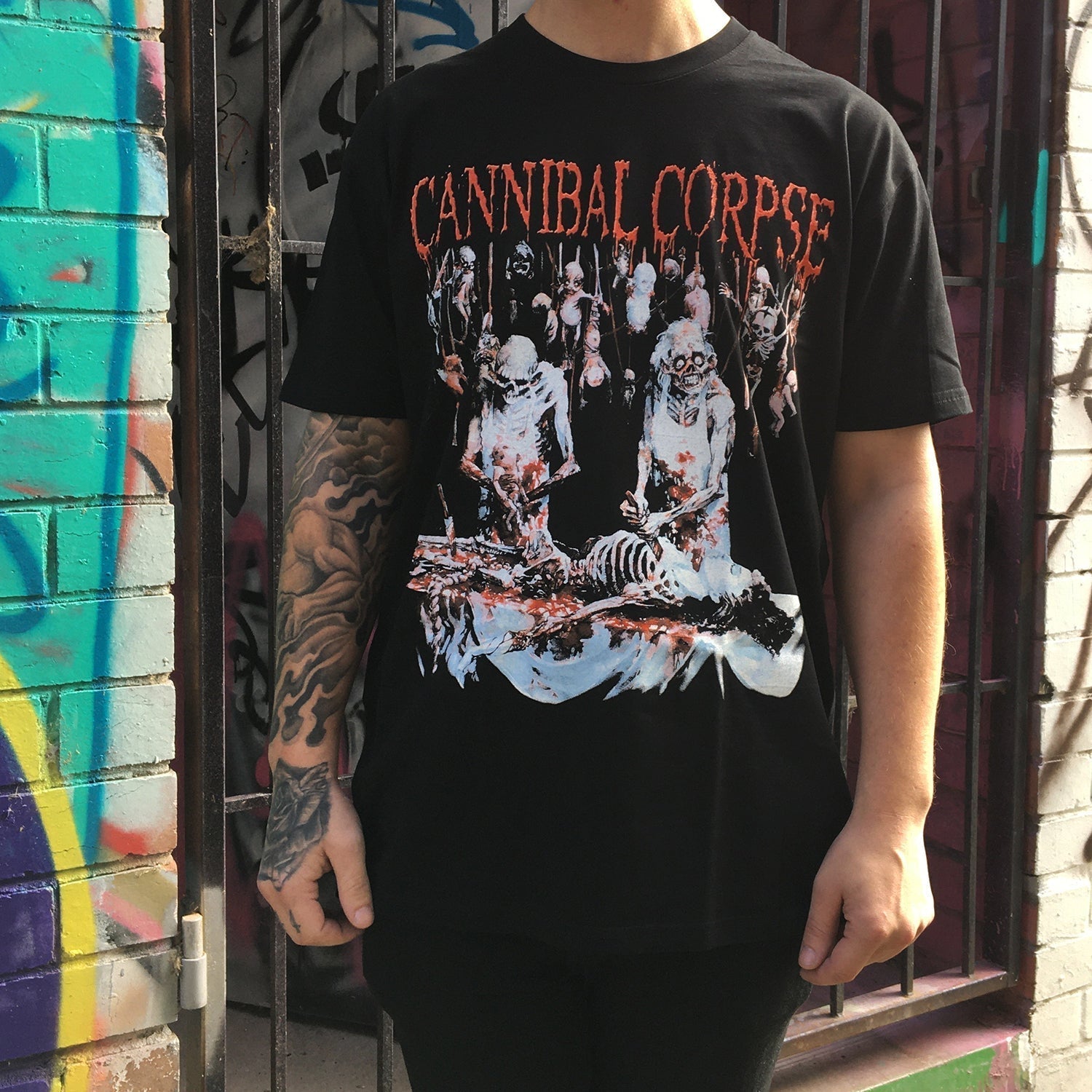 Butchered At Birth T-Shirt (Black) Hoodie, Sweatshirt | CoreVibeTees.com (Image 2)