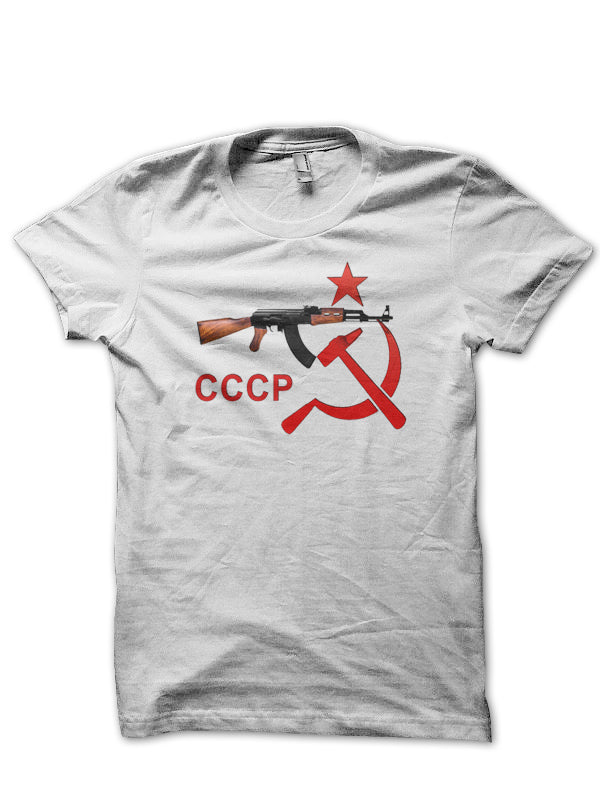 Cccp Star â€“ ak47 Half Sleeve T-Shirt Hoodie, Sweatshirt | CoreVibeTees.com