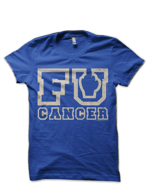FUcancer Royal Blue T-Shirt Hoodie, Sweatshirt | CoreVibeTees.com