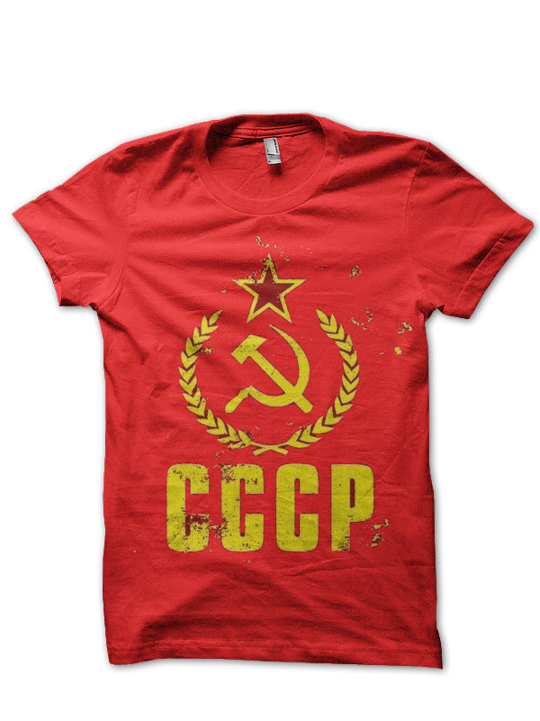 CCCP Red T-Shirt Hoodie, Sweatshirt | CoreVibeTees.com