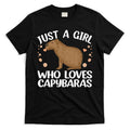 Cool Capybara Design For Women Rodent Animal Capybara T-Shirt Hoodie, Sweatshirt | CoreVibeTees.com