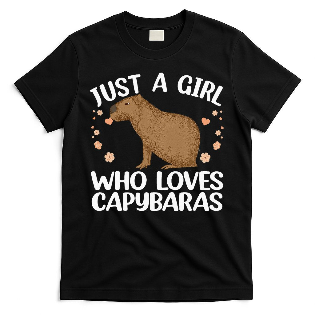 Cool Capybara Design For Women Rodent Animal Capybara T-Shirt Hoodie, Sweatshirt | CoreVibeTees.com