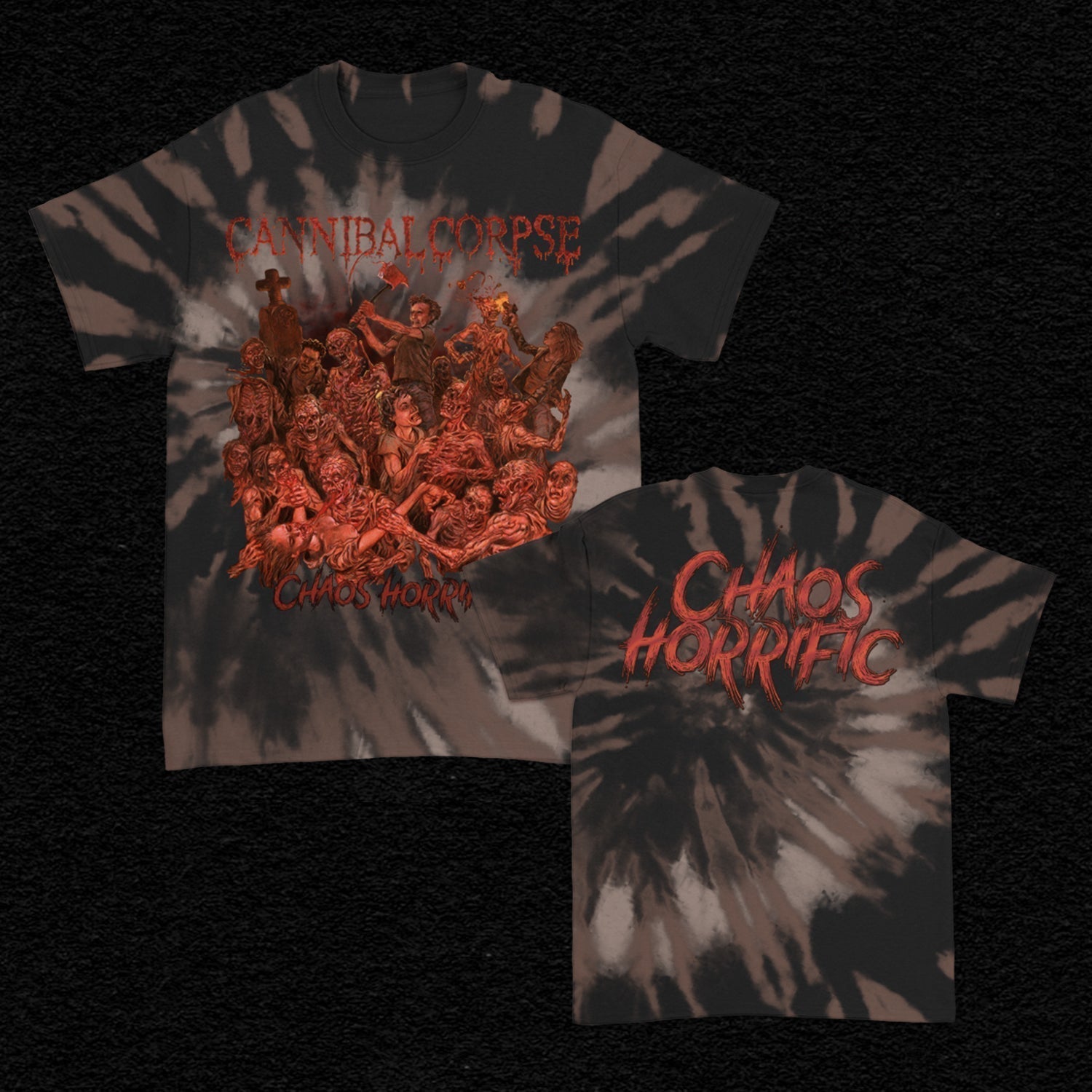 Chaos Horrific Cover T-Shirt (Black Dye) Hoodie, Sweatshirt | CoreVibeTees.com