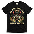 Childless Cat Ladies Against Fascism T-Shirt Hoodie, Sweatshirt | CoreVibeTees.com