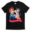 Childless Cat Ladies Vote Rosie The Riveter T-Shirt Style001 Hoodie, Sweatshirt | CoreVibeTees.com