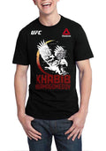 Khabib Nurmagomedov Black Half Sleeve T-Shirt Hoodie, Sweatshirt | CoreVibeTees.com