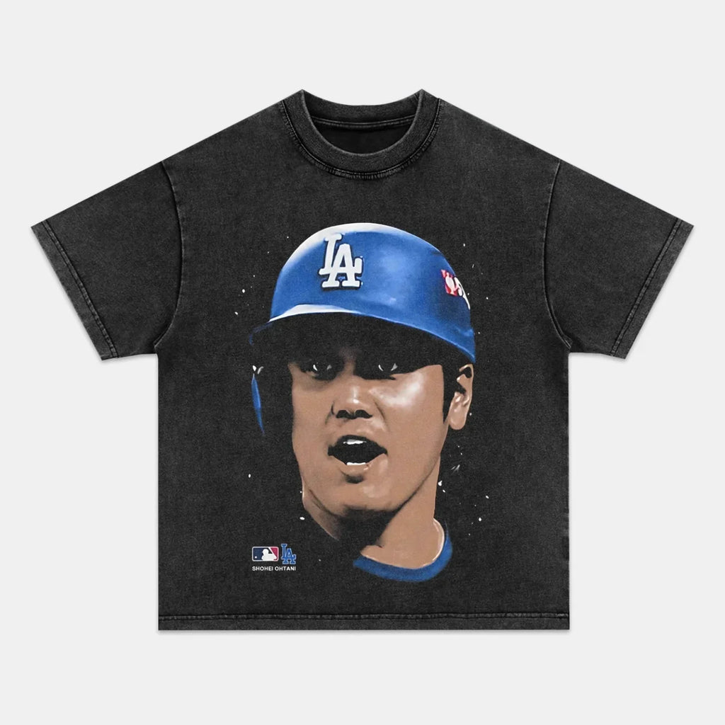 Shohei Ohtani Big Face TEE Hoodie, Sweatshirt | CoreVibeTees.com (Image 2)