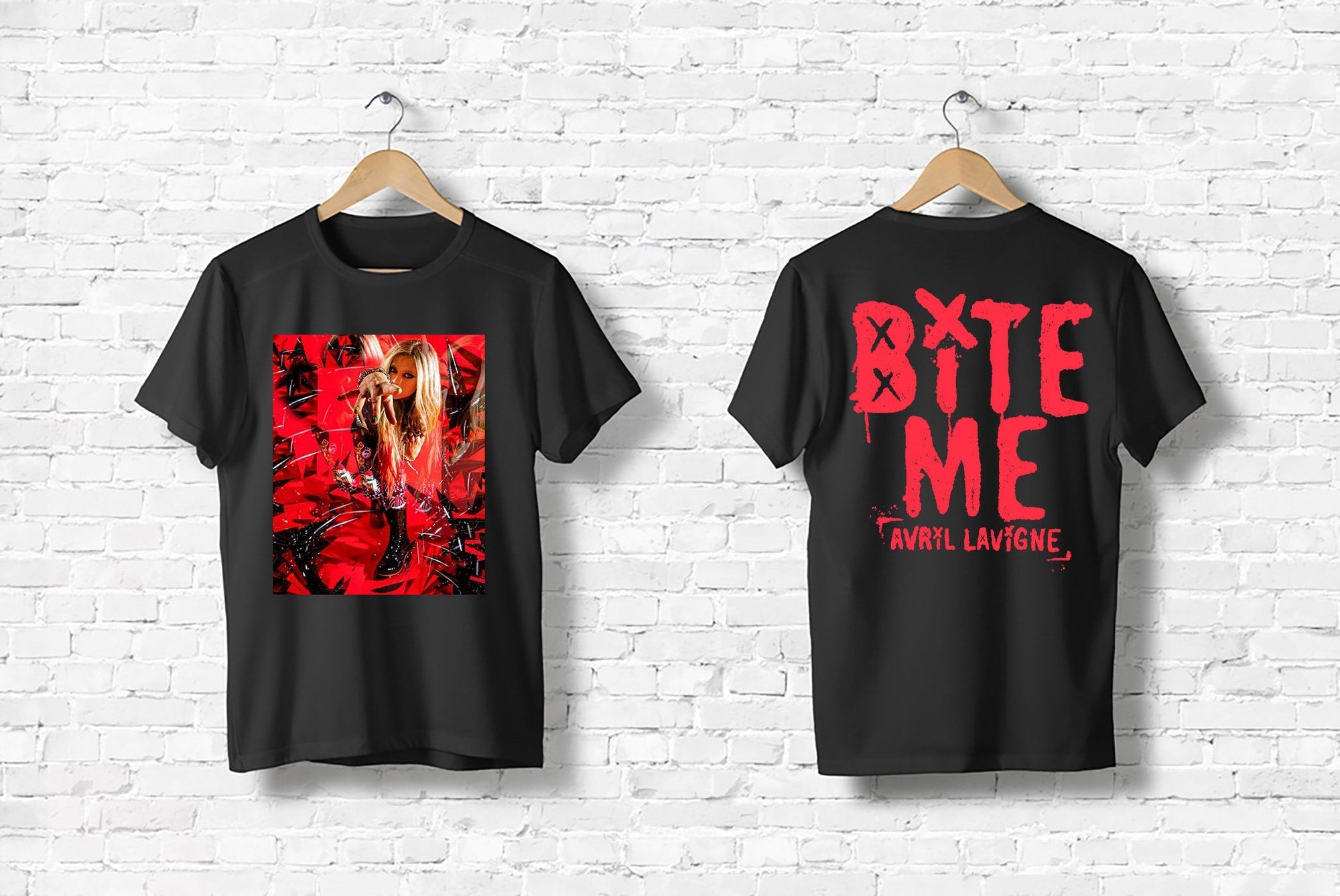 Avril Lavigne Tour 2022 Both Sides Shirt, Avril Lavigne Bite Me 2022 Tour Shirt Hoodie, Sweatshirt | CoreVibeTees.com