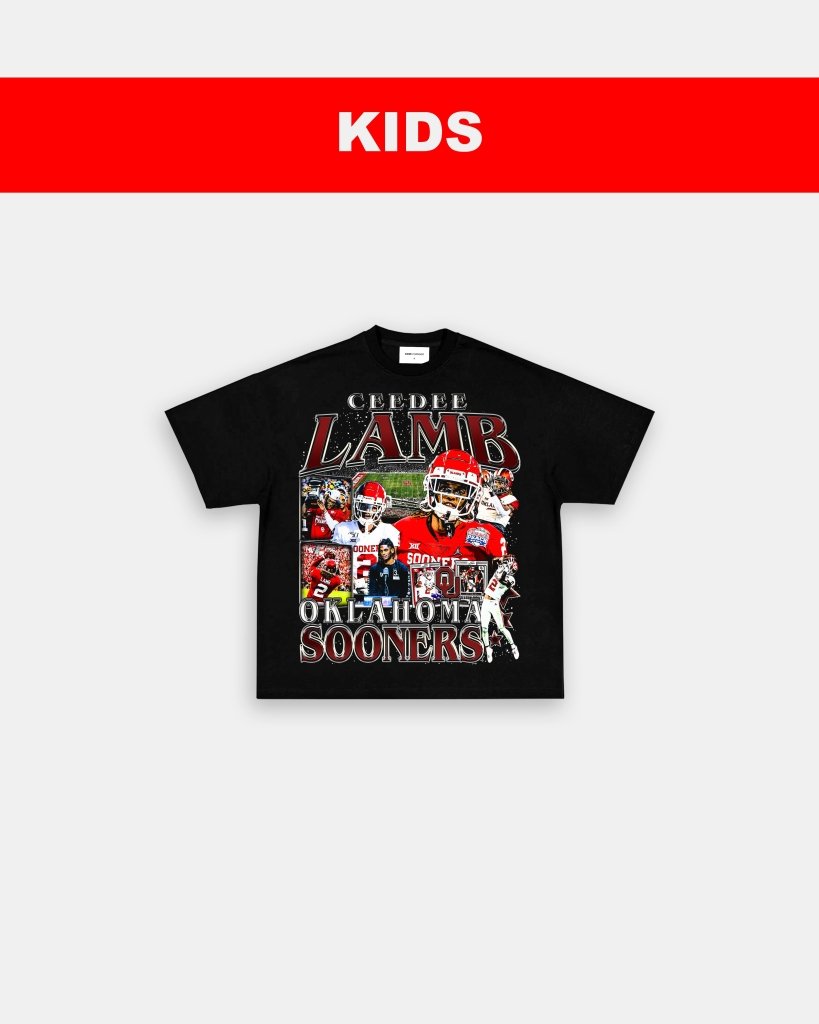 CEEDEE LAMB - OKLAHOMA - KIDS TEE Hoodie, Sweatshirt | CoreVibeTees.com (Image 3)