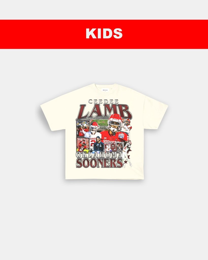 CEEDEE LAMB - OKLAHOMA - KIDS TEE Hoodie, Sweatshirt | CoreVibeTees.com (Image 4)
