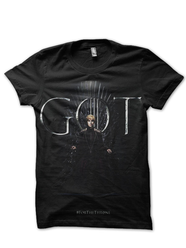 Cersei Lannister For The Throne T-Shirt Hoodie, Sweatshirt | CoreVibeTees.com