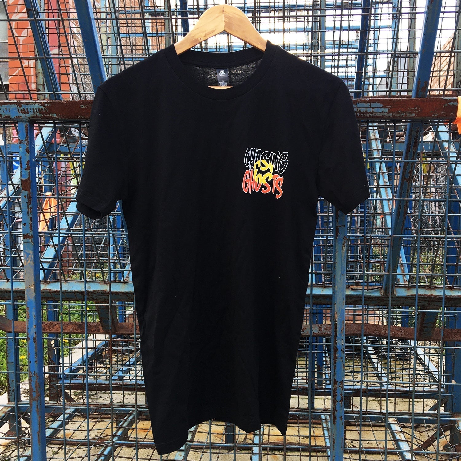 Colour Logo Tee (Black) Hoodie, Sweatshirt | CoreVibeTees.com (Image 2)