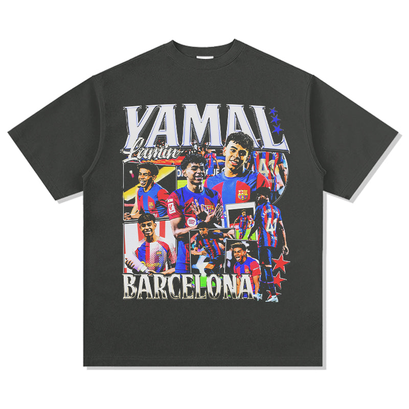 Barcelona By Lamine Yamal Tee Hoodie, Sweatshirt | CoreVibeTees.com (Image 2)
