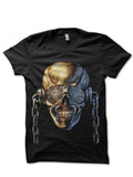 Chain Skull Black T-Shirt Hoodie, Sweatshirt | CoreVibeTees.com