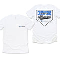 BatWrapz Baseball "Champions Are made in the Offseason" Adult T-Shirt Hoodie, Sweatshirt | CoreVibeTees.com (Image 1)