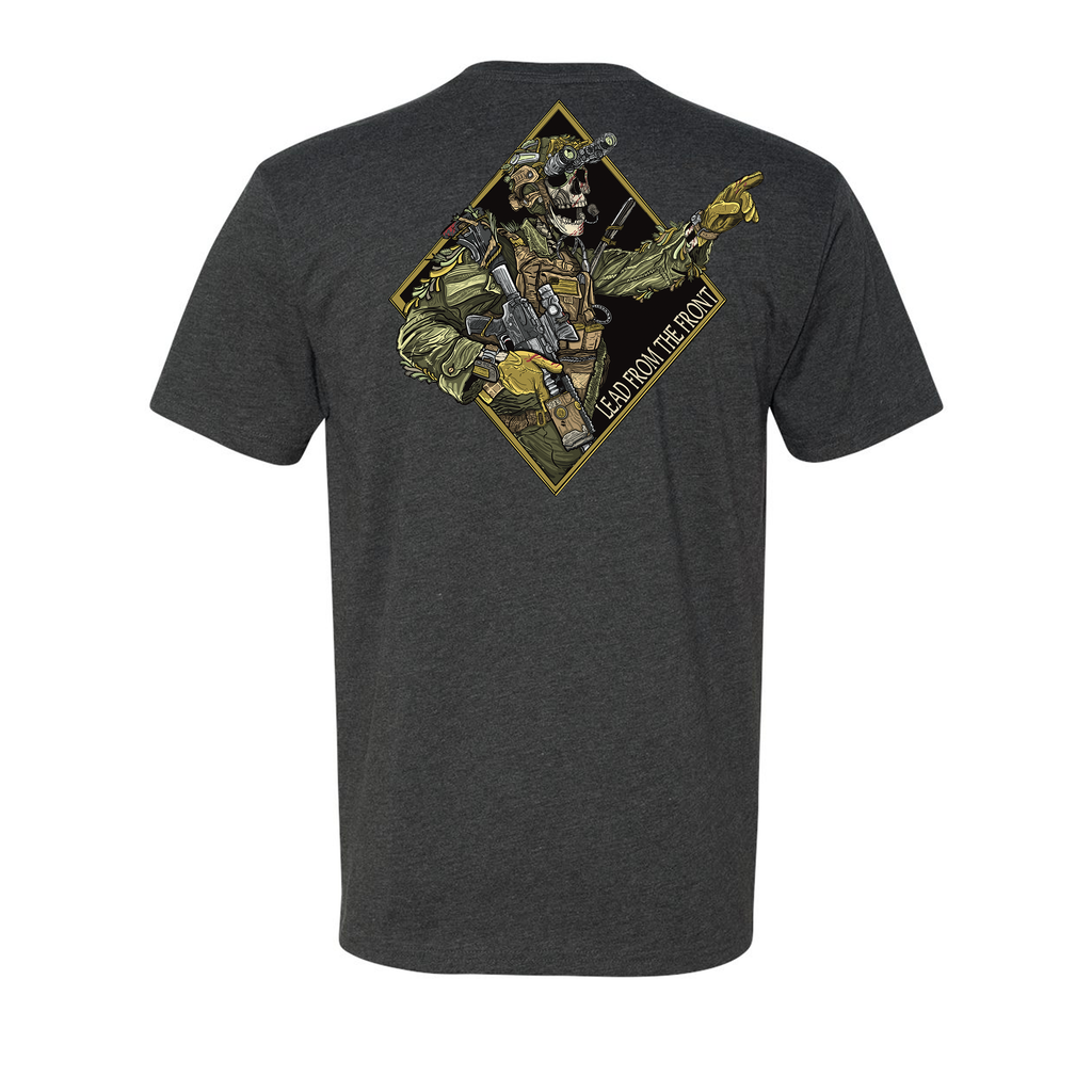 Lead From The Front Tee Hoodie, Sweatshirt | CoreVibeTees.com (Image 2)