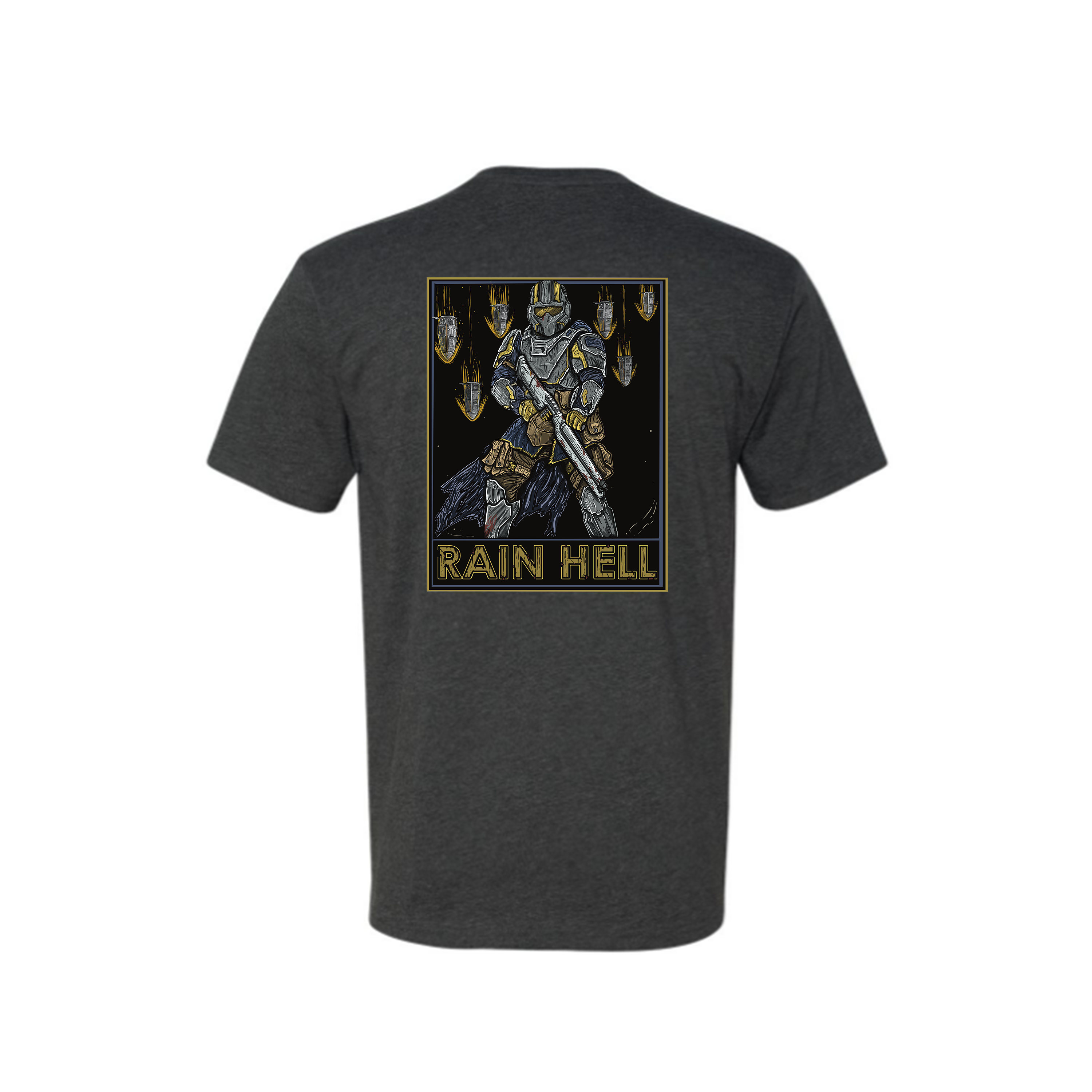 Rain Hell Tee Hoodie, Sweatshirt | CoreVibeTees.com (Image 2)